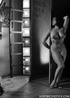 Naked chicks in nylons and without posing and taking bath