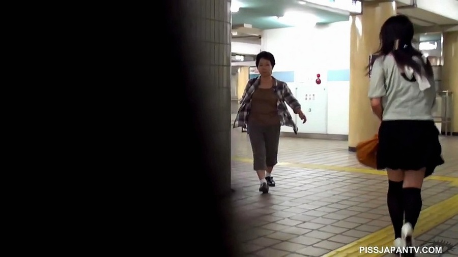 Hidden camera in toilet catches sweet babes dropping down to show ass to piss - XXXonXXX - Pic 10