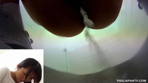 Spy camera in toilet catches babes taking a piss and shows their hairy wet cunt - Picture 12