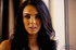 lusty chick strips off