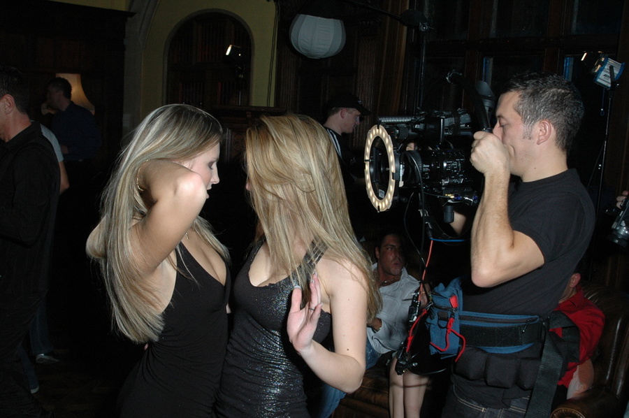 Intense group fukcing scene in a dimly lit large room - XXXonXXX - Pic 5