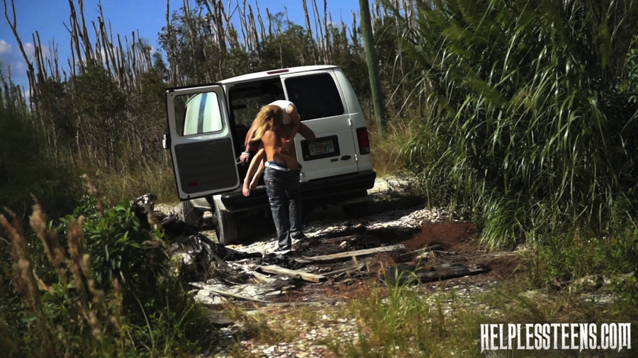 Fair-haired teen hitchhiker gets enchained  - XXX Dessert - Picture 15