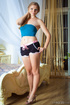 very hot fair-haired girl
