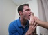 Stud in blue licks and sucks guys feet on couch then fucks the soles of