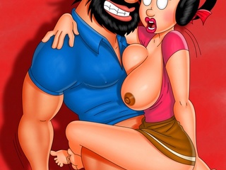 Dudes from porn parodies Popeye, Jetsons and Monsters - Picture 1
