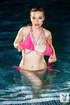 beav pink bikini gets