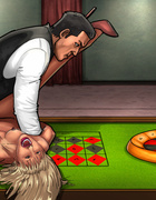 Toon porn parody with relaxed sluts and hard fucking in the casino