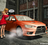 Busty blonde whore gets plugged from both ends with thick black schlongs