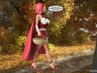 When the Little Red Riding-hood had gone her mom - Picture 2