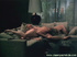 Sexy blonde and brunette in sleep robes play with tits and eat pussies