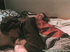Cute brunette gets her hairy pussy licked before hot blowjob and fuck