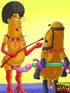 Cool cartoon episode form BDSM training sessions with Bromwell High characters