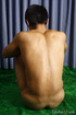 A variety of yoga poses from hot, naked teen with a sweet smile on his