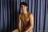 A variety of yoga poses from hot, naked teen with a sweet smile on his
