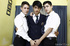 Trio of hot school boys shed some layers to share sexy fun with erections.