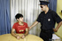 police officer cuffs handsome