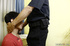 police officer cuffs handsome