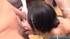 Beautiful hottie is down on her knees sucking huge cocks while jacking