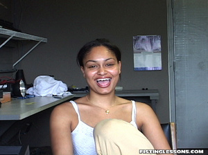 Lovable babe spreads it all before strumming her twat with her delicate fingers. - XXXonXXX - Pic 2