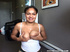 Lovable babe spreads it all before strumming her twat with her delicate