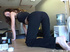 Outrageous office worker shows off her sphincter’s spreadability in