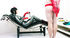 Hot Mistresses in sexy outfits and stockings and Christmas hats