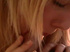 chaste blonde with hairy
