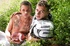 Football players with mesmerizing eyes find solace in a secluded, grassy