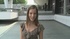 pretty brunette wearing brown