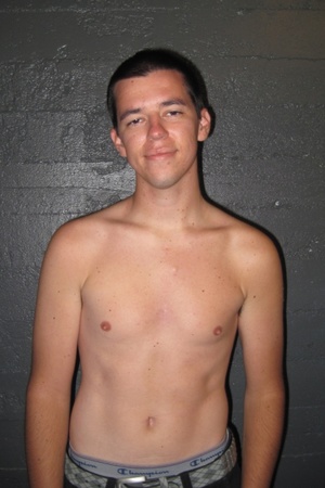 Gorgeous studs loves to pose topless and - Picture 1