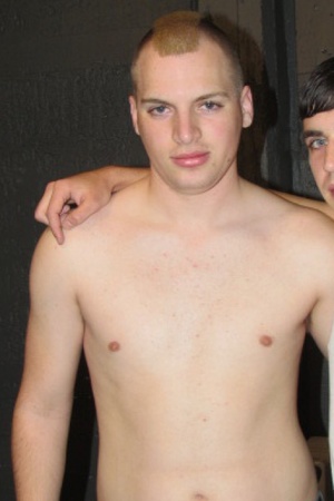 Young white dudes shows their shirtless  - Picture 5
