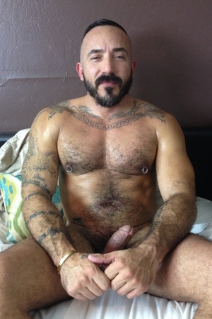 Bearded hunks with colorful tattoos disp - Picture 2