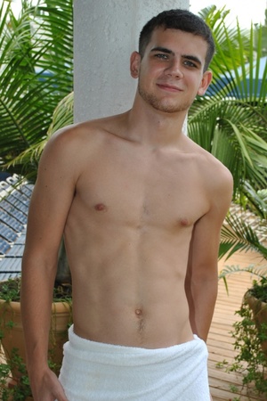 Teen boys display their big bodies as th - Picture 3