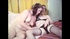 Variety of photos of early porn babes eating dicks and their cum while