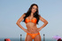 lusty brunette with cute