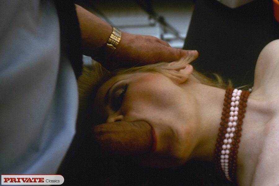 Smoking hot office blonde wearing pink dres - XXX Dessert - Picture 13