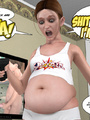 Cartoon mom found out that her stepson - Picture 4