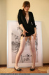 minx white stockings flashes