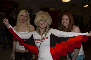 Red teen and her blonde friends hanging out at the party - XXXonXXX - Pic 2