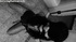Blindfolded and gagged slave on a dog leash in fishnet stockings kept