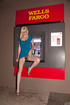 big-boobed blonde teeny posing