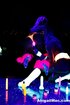 Duo of dykes have some lesbian sex toy delights in black light.