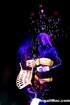 Duo of dykes have some lesbian sex toy delights in black light.