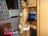 Lusty Indian chick shows her indulging boobs with big brown nipples as