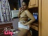 Lusty Indian chick shows her indulging boobs with big brown nipples as