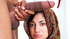 brunette hottie headscarf sucking
