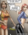 Sporty coquettes warming up before exercising. Repurposed by ERENISCH