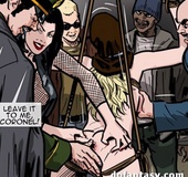 It smells with hot BDSM action in the backstage of the strip club. Prison