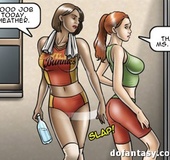 Fitness trainer doesn't hide her lesbian nature. Repurposed by ERENISCH