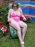 hot milf pose her